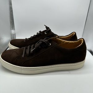 Suitsuply sneakers brown suede